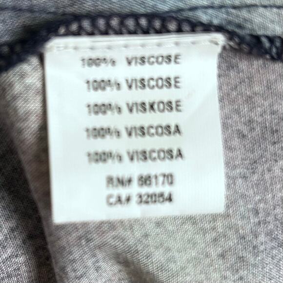 Anthropologie bl^nk London Dress Medium colorful tiered artsy long hippie boho - Picture 13 of 13